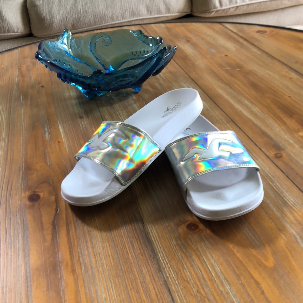Hollister Prism Slides - Womens size 7